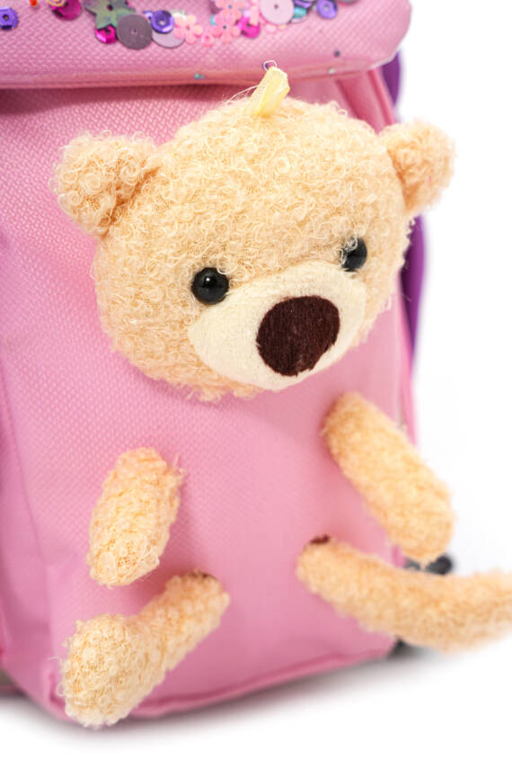 Ayıcık Detaylı Unisex Çocuk İlkokul Çanta Seti - 20