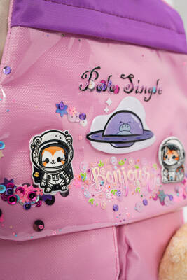 Ayıcık Detaylı Unisex Çocuk İlkokul Çanta Seti - 21