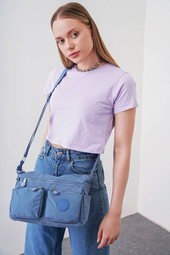 Beverly Hills Polo Club Çapraz Askılı Kadın Çanta BHPC6004 - 6