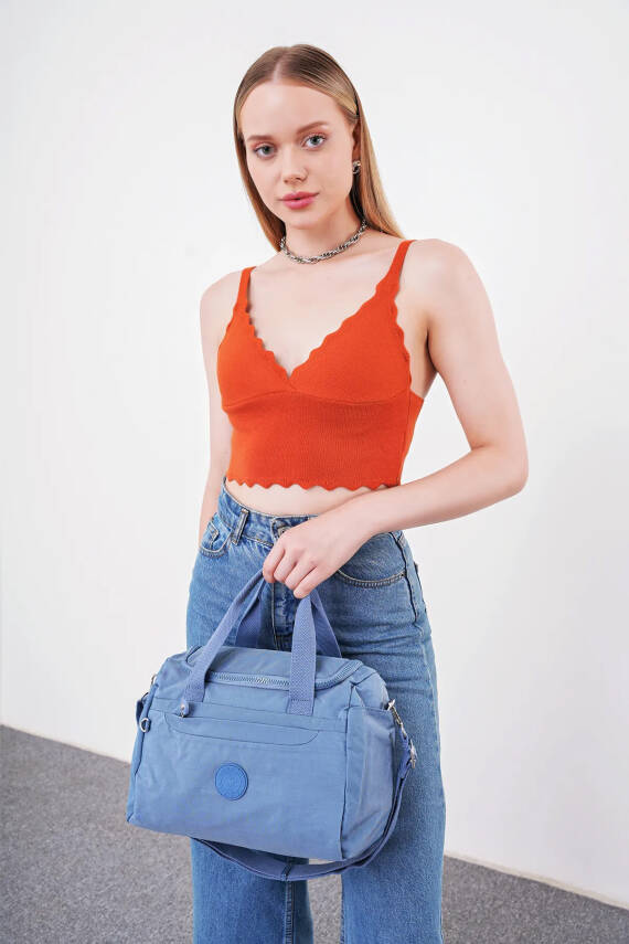 Beverly Hills Polo Club Çıkarılabilir Askılı Kadın El Çantası BHPC6012 - 4