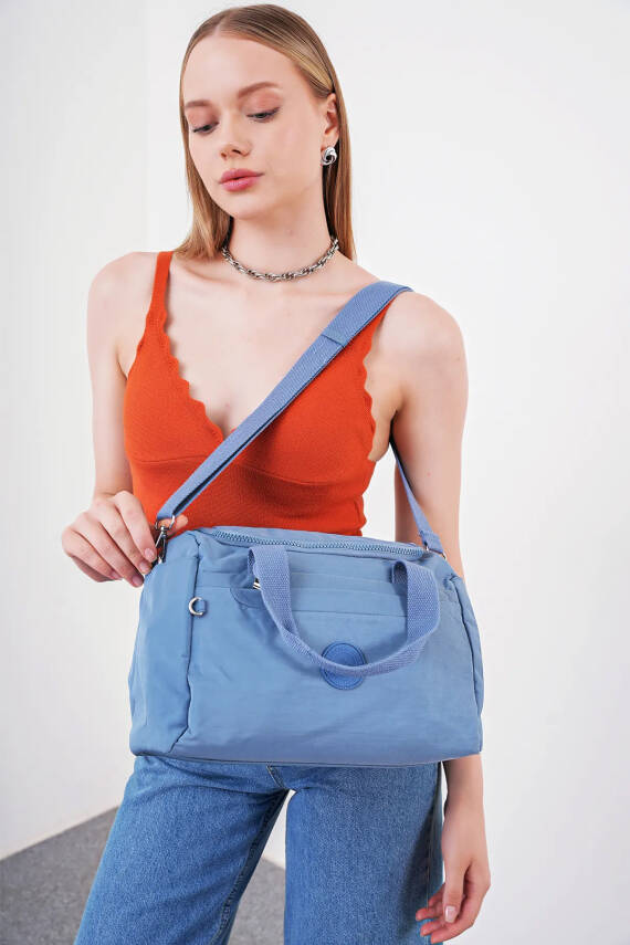 Beverly Hills Polo Club Çıkarılabilir Askılı Kadın El Çantası BHPC6012 - 8