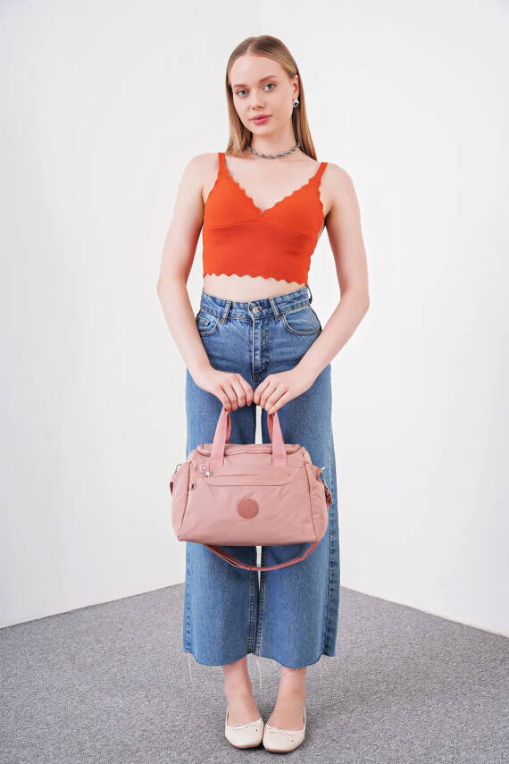 Beverly Hills Polo Club Çıkarılabilir Askılı Kadın El Çantası BHPC6012 - 24