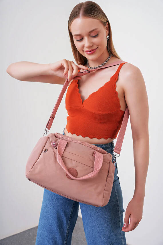 Beverly Hills Polo Club Çıkarılabilir Askılı Kadın El Çantası BHPC6012 - 30