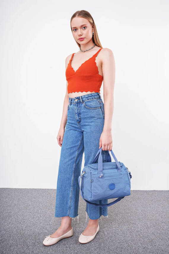 Beverly Hills Polo Club Çıkarılabilir Askılı Kadın El Çantası BHPC6012 - 1