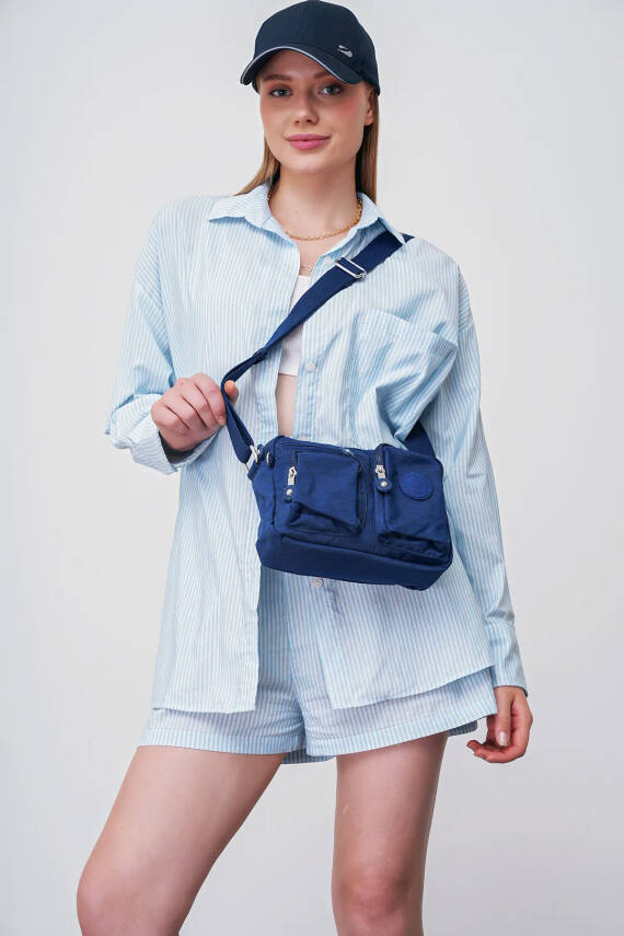 Beverly Hills Polo Club Çok Gözlü Çapraz Askılı Kadın Çanta BHPC6005 - 3