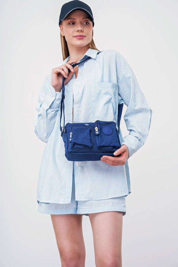 Beverly Hills Polo Club Çok Gözlü Çapraz Askılı Kadın Çanta BHPC6005 - 4