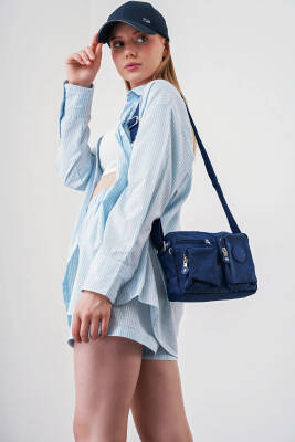 Beverly Hills Polo Club Çok Gözlü Çapraz Askılı Kadın Çanta BHPC6005 - 7