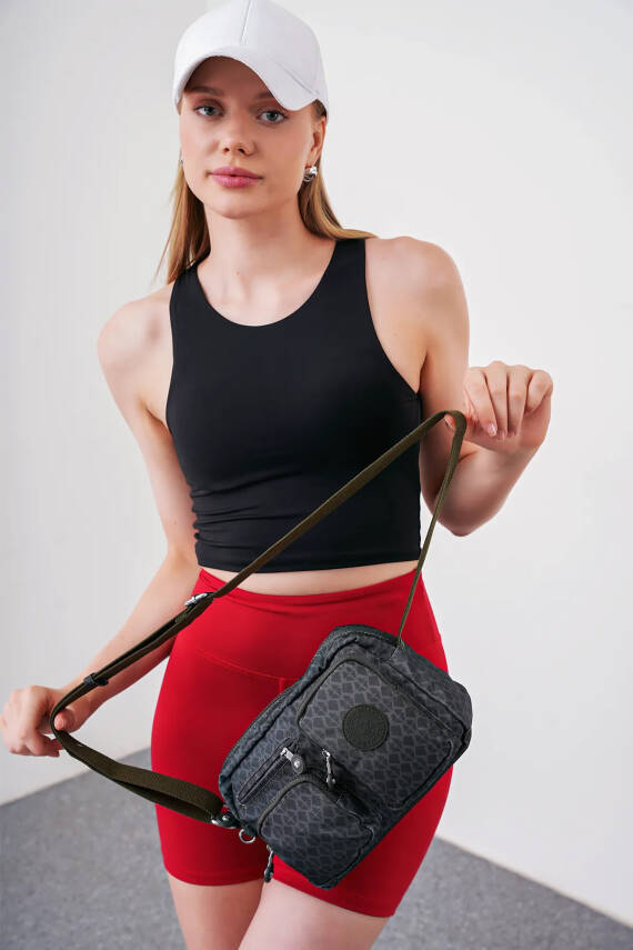 Beverly Hills Polo Club Çok Gözlü Çapraz Askılı Kadın Çanta BHPC6005 - 14