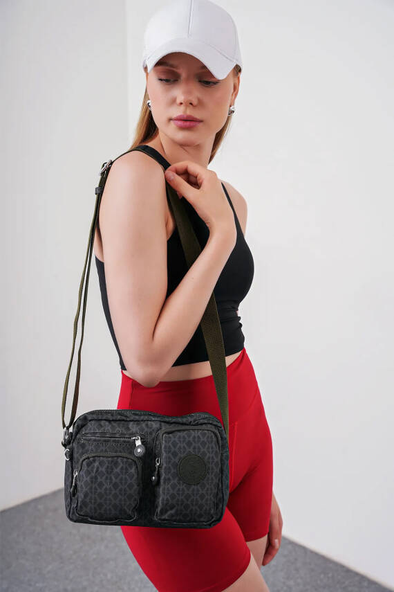 Beverly Hills Polo Club Çok Gözlü Çapraz Askılı Kadın Çanta BHPC6005 - 15