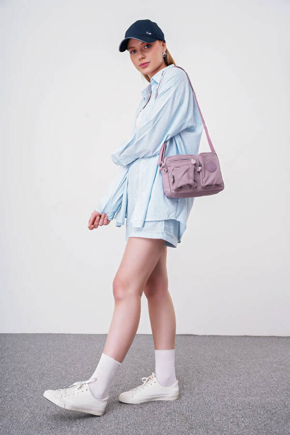 Beverly Hills Polo Club Çok Gözlü Çapraz Askılı Kadın Çanta BHPC6005 - 38