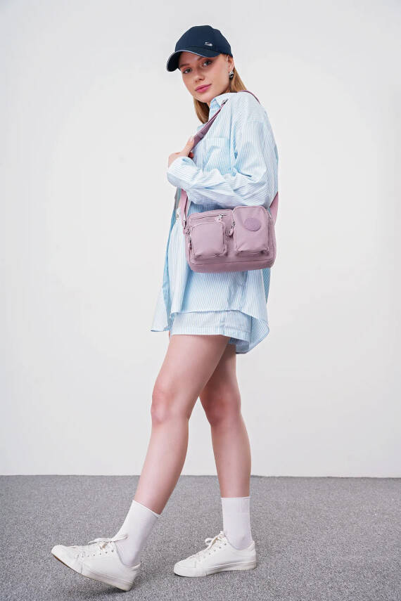 Beverly Hills Polo Club Çok Gözlü Çapraz Askılı Kadın Çanta BHPC6005 - 39