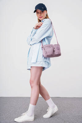 Beverly Hills Polo Club Çok Gözlü Çapraz Askılı Kadın Çanta BHPC6005 - 40