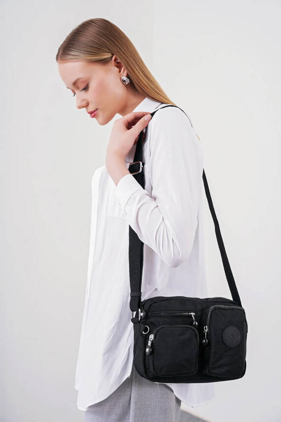 Beverly Hills Polo Club Çok Gözlü Çapraz Askılı Kadın Çanta BHPC6005 - 47