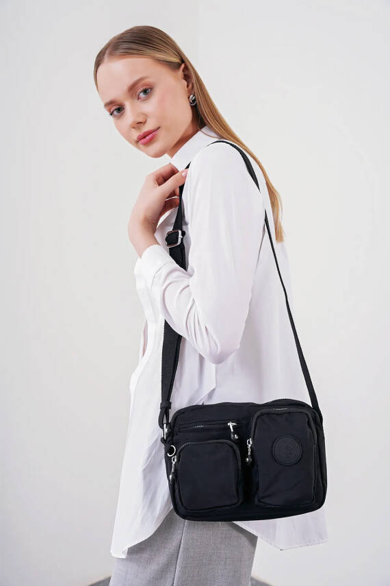 Beverly Hills Polo Club Çok Gözlü Çapraz Askılı Kadın Çanta BHPC6005 - 48