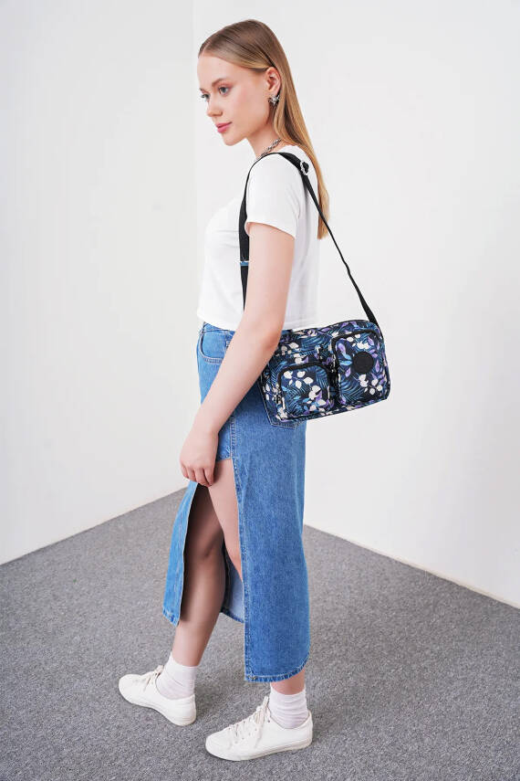 Beverly Hills Polo Club Çok Gözlü Çapraz Askılı Kadın Çanta BHPC6005 - 52