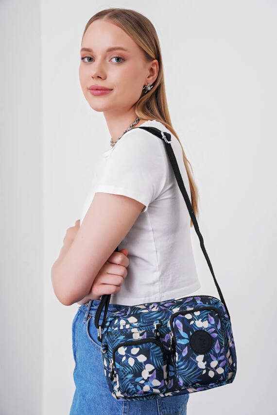 Beverly Hills Polo Club Çok Gözlü Çapraz Askılı Kadın Çanta BHPC6005 - 53