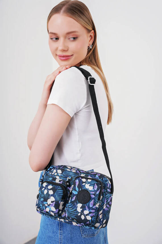 Beverly Hills Polo Club Çok Gözlü Çapraz Askılı Kadın Çanta BHPC6005 - 54