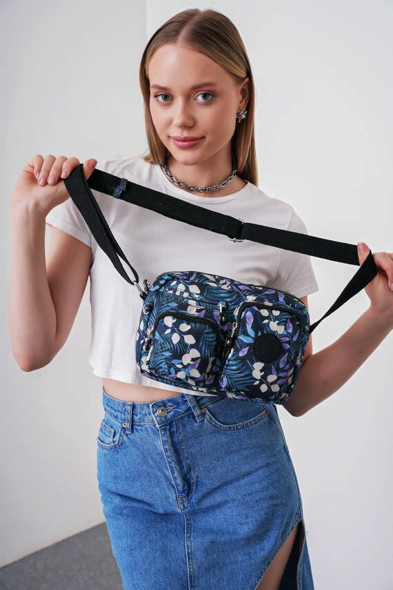 Beverly Hills Polo Club Çok Gözlü Çapraz Askılı Kadın Çanta BHPC6005 - 57