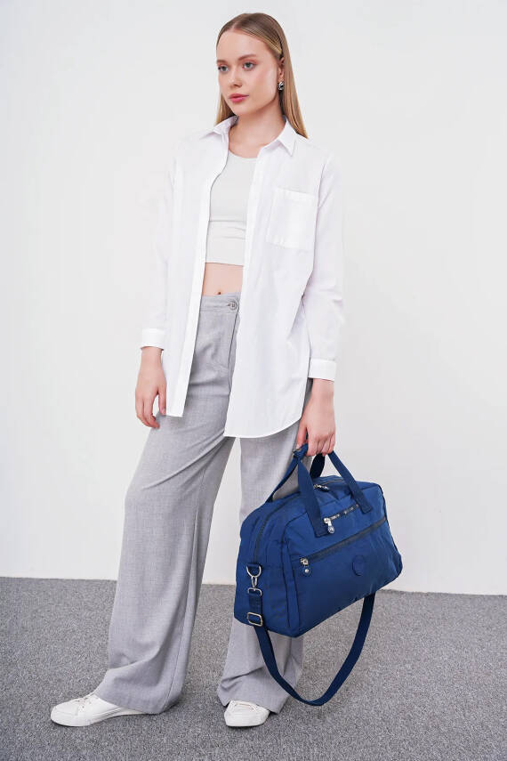 Beverly Hills Polo Club Fermuar Detaylı El Çantası BHPC6011 - 7