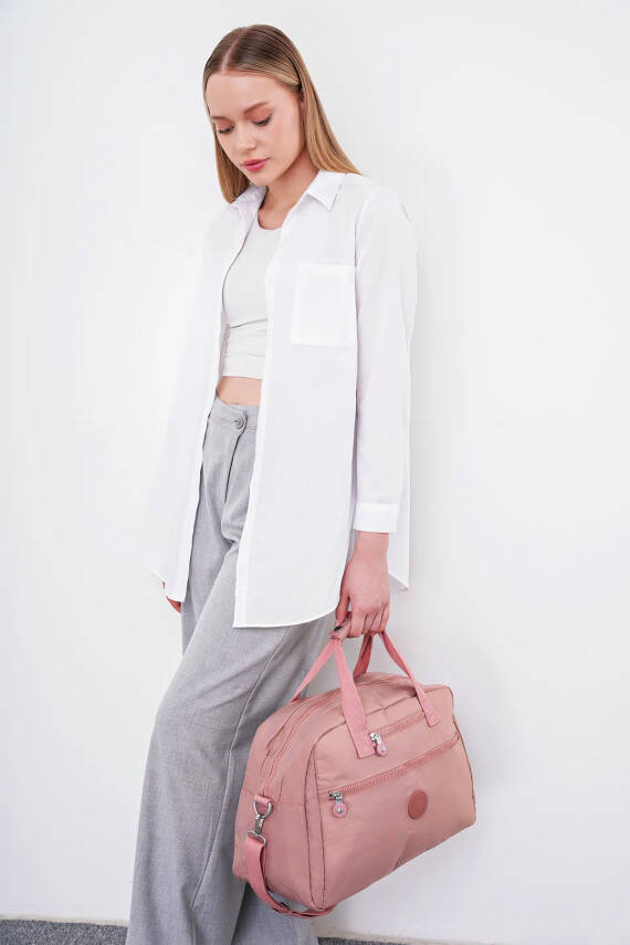 Beverly Hills Polo Club Fermuar Detaylı El Çantası BHPC6011 - 23