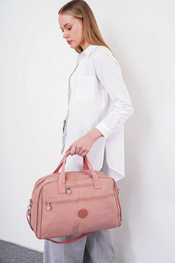 Beverly Hills Polo Club Fermuar Detaylı El Çantası BHPC6011 - 24