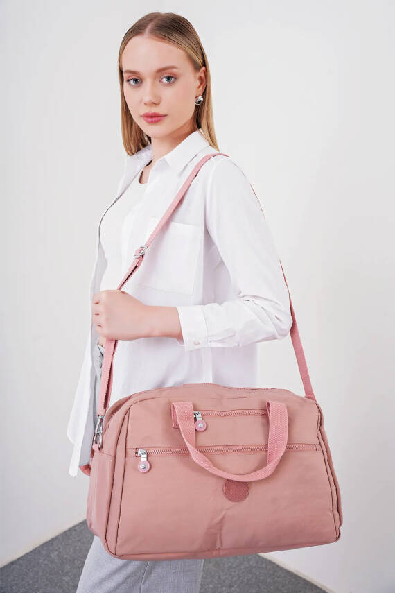 Beverly Hills Polo Club Fermuar Detaylı El Çantası BHPC6011 - 25