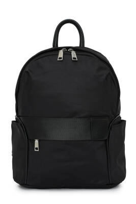 Cambirdge Polo Club Fermuarlı Yan Cepli Kadın Sırt Çantası MB19 - Cambridge Polo Club