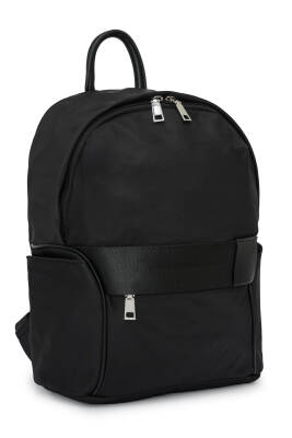 Cambirdge Polo Club Fermuarlı Yan Cepli Kadın Sırt Çantası MB19 - Cambridge Polo Club