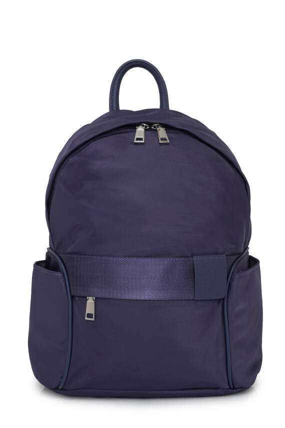 Cambirdge Polo Club Fermuarlı Yan Cepli Kadın Sırt Çantası MB19 - 6