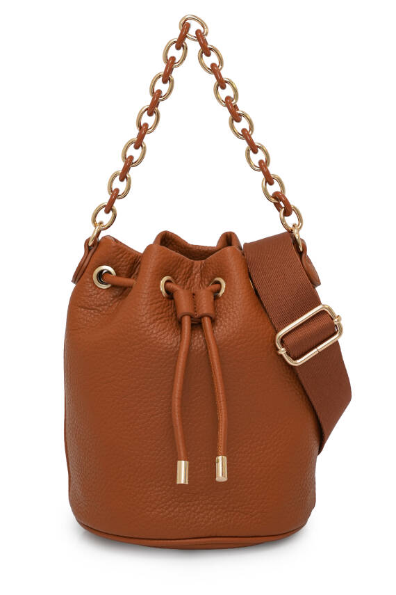 Cambirdge Polo Club Zincir Detaylı Büzgülü Kadın Omuz Çantası MB03 - 13