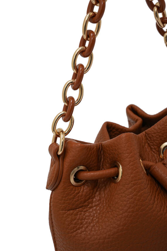 Cambirdge Polo Club Zincir Detaylı Büzgülü Kadın Omuz Çantası MB03 - 17