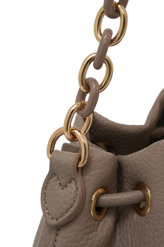 Cambirdge Polo Club Zincir Detaylı Büzgülü Kadın Omuz Çantası MB03 - 30