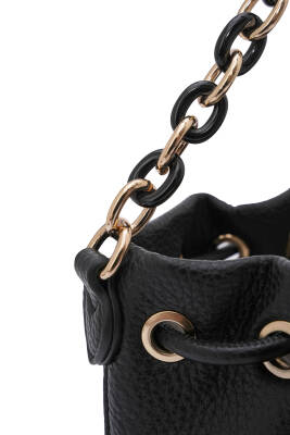 Cambirdge Polo Club Zincir Detaylı Büzgülü Kadın Omuz Çantası MB03 - Cambridge Polo Club