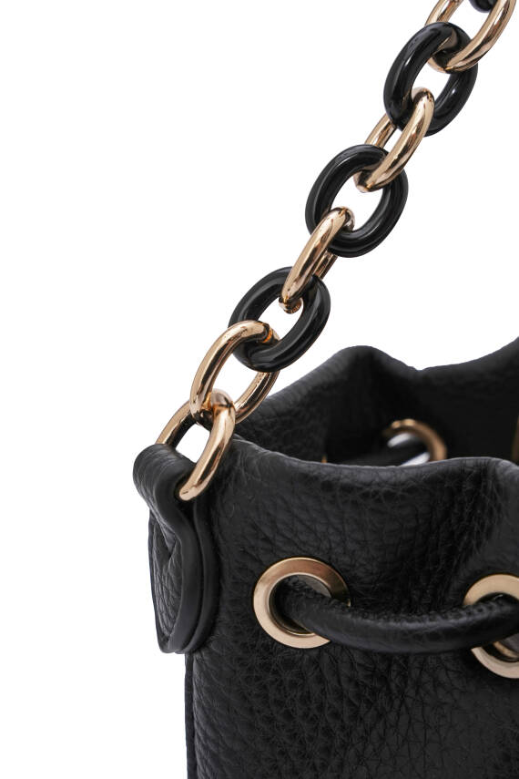 Cambirdge Polo Club Zincir Detaylı Büzgülü Kadın Omuz Çantası MB03 - 4