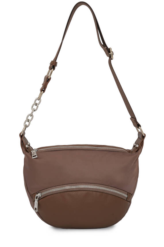 Cambirdge Polo Club Zincir Detaylı Fermuarlı Kadın Omuz Çantası MB15 - 7