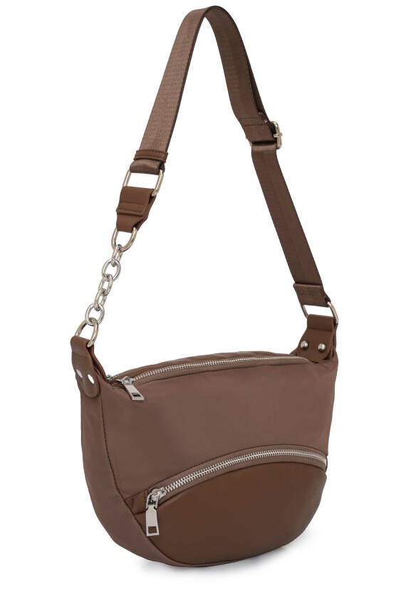 Cambirdge Polo Club Zincir Detaylı Fermuarlı Kadın Omuz Çantası MB15 - 8