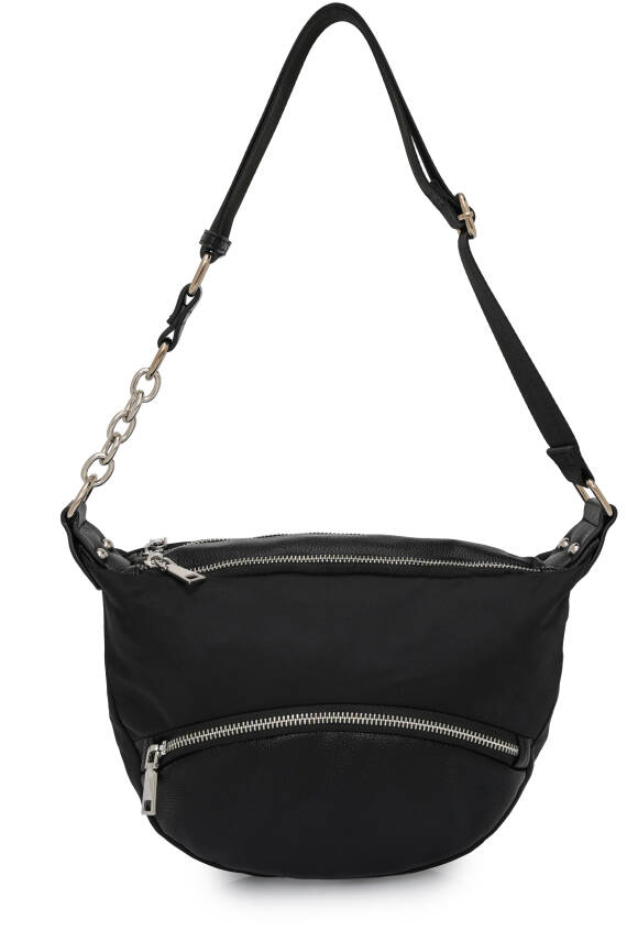 Cambirdge Polo Club Zincir Detaylı Fermuarlı Kadın Omuz Çantası MB15 - 13