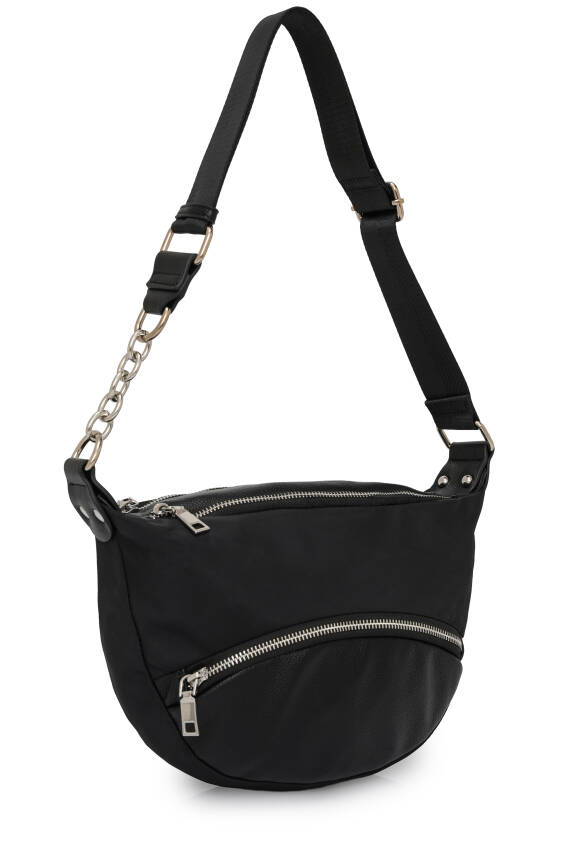 Cambirdge Polo Club Zincir Detaylı Fermuarlı Kadın Omuz Çantası MB15 - 14