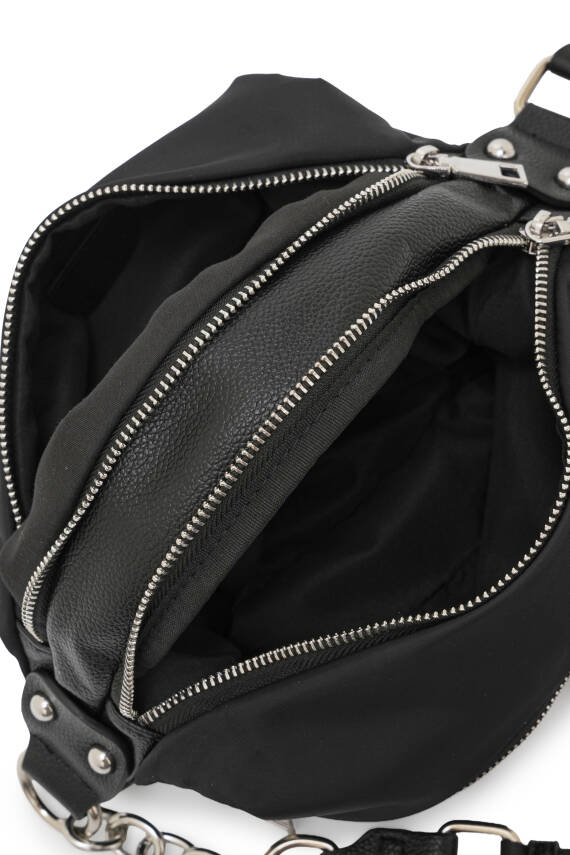 Cambirdge Polo Club Zincir Detaylı Fermuarlı Kadın Omuz Çantası MB15 - 17