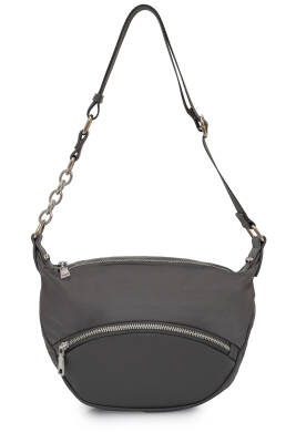 Cambirdge Polo Club Zincir Detaylı Fermuarlı Kadın Omuz Çantası MB15 - Cambridge Polo Club