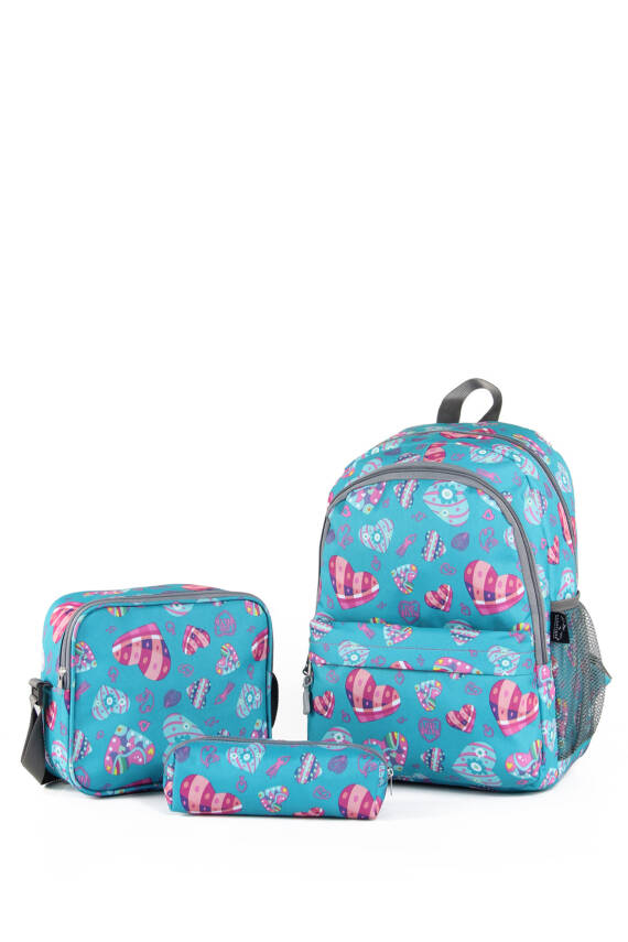 Cambridge Polo Club 3'lü Set İlkokul Çantası - 199