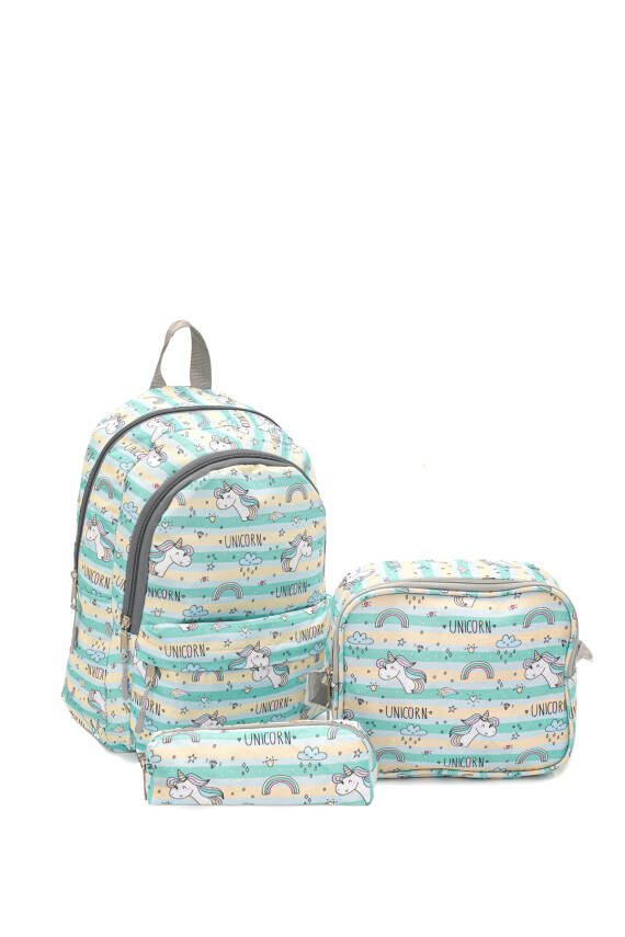 Cambridge Polo Club 3'lü Set İlkokul Çantası - 44