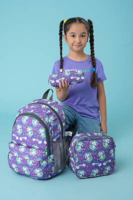 Cambridge Polo Club 3'lü Set İlkokul Çantası - 80