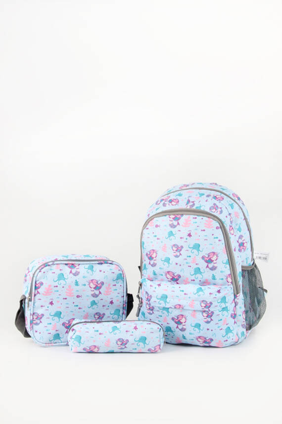 Cambridge Polo Club 3'lü Set İlkokul Çantası - 143