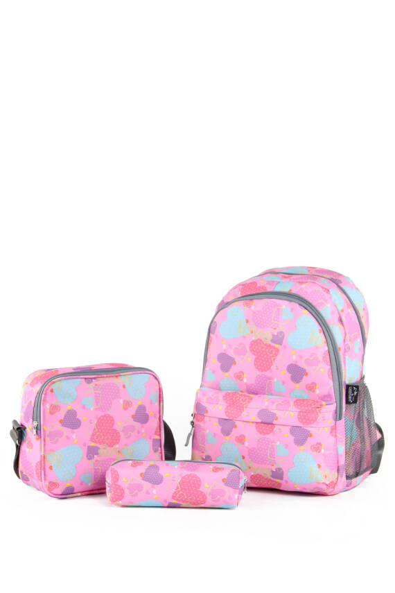 Cambridge Polo Club 3'lü Set İlkokul Çantası - 276