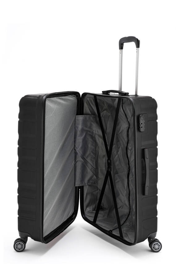 Cambridge Polo Club Abs Baklava Desenli Valiz Seti - 9