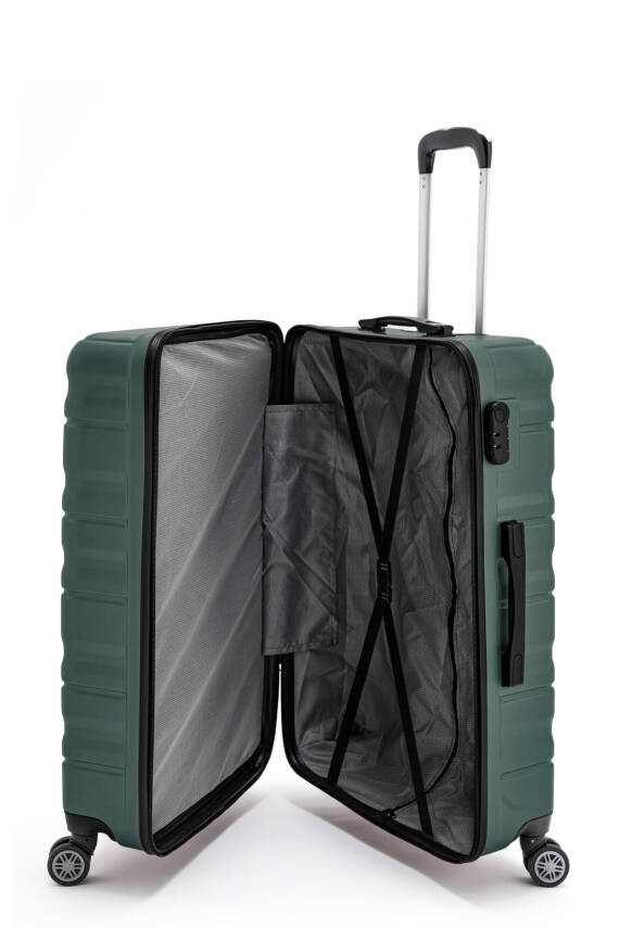 Cambridge Polo Club Abs Baklava Desenli Valiz Seti - 25