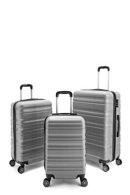 Cambridge Polo Club Abs Baklava Desenli Valiz Seti - 26