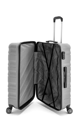 Cambridge Polo Club Abs Baklava Desenli Valiz Seti - 33