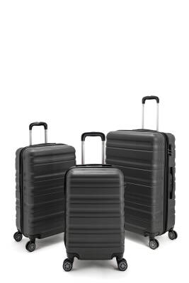 Cambridge Polo Club Abs Baklava Desenli Valiz Seti - 34